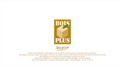 Desktop Screenshot of bois-plus.net